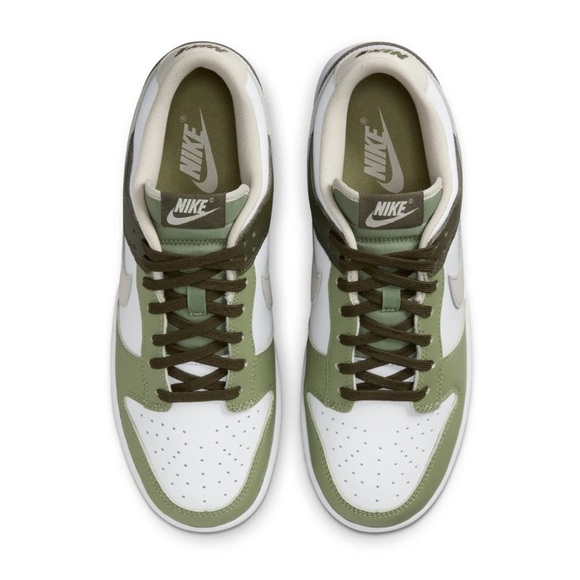 New Men’s Nike Dunk Low 'Oil Green Cargo Khaki' FN6882-100 NWOB - Picture 3 of 8